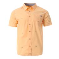 Chemisette Manches Courtes Orange Homme Salty Crew Bruce