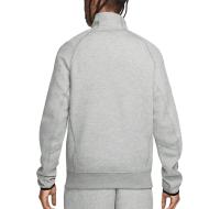 Sweat 1/4 de Zip Gris Homme Nike Top vue 2