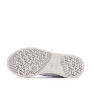 Baskets Blanches/Noir Garçon Adidas Team Court vue 5