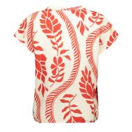 Blouse Écru/Rouge Femme JDY Pepper vue 2