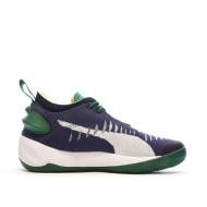 Chaussures de Basketball Marine/Vert Femme Puma Rise Nitro June Ambr vue 2
