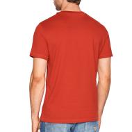 T-shirt Rouge Homme Guess Aidy vue 2