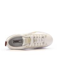 Baskets Blanches/Bordeaux Femme Puma Mayze vue 4