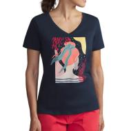 Women’s Navy Blue T-Shirt TBS Arctique