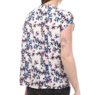 Blouse Blanche à fleurs Femme Teddy Smith Ayana vue 2