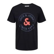 T-shirt Noir Garçon Jack & Jones Caron