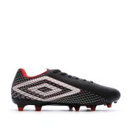 Chaussures de Foot Noires Homme Umbro Aurora Ii Lo FG vue 2