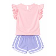 Ensemble Rose/Mauve Fille Champion C414ST888 vue 2
