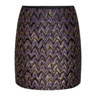 Jupe Noire à Motifs Femme JDY Ziggy pas cher