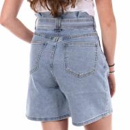 Short Mom Bleu Femme Monday Premium LW786 vue 2