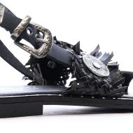 Sandalias negras para mujer Replay Nairobi Sandal ver 7