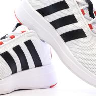 Baskets Blanches/Noires Garçon Adidas Racer vue 7