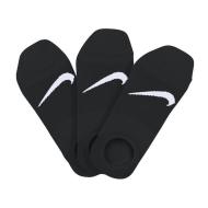 x3 Paires de Chaussettes Noires Femme Nike Everyday pas cher