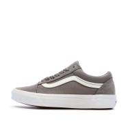 Baskets Grise Femme Vans Old Skool Check Bumper pas cher