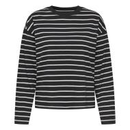 T-Shirt Manches Longues Noir Femme Only Happy