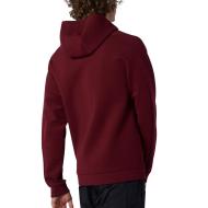 Sweat Bordeaux Homme New Balance Fortitech Fleece vue 2