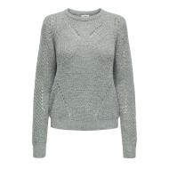 Pull en Maille Bleu/Gris Femme JDY Felo Struc