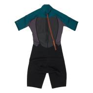 Combinaison de Surf Noir/Turquoise Homme Quiksilver 22 Prologue vue 2
