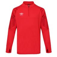 Sweat de Sport Rouge Homme Umbro Leag 1/2 pas cher