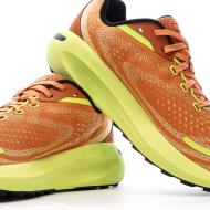 Chaussures de running Orange/Jaune Homme Merrell Morphlite vue 7