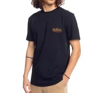 T-Shirt Noir Homme Quiksilver Familiarplace pas cher