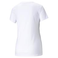 T-shirt Blanc Femme Puma Classics 530076 vue 2