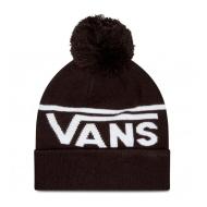 Bonnet Noir Homme Vans Stripe Pom pas cher