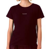 T-shirt Marron Femme Teddy Smith Ribelle
