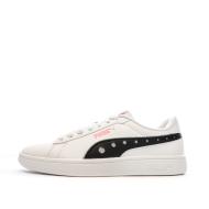 Baskets Blanc/Noir Fille Puma Smash 3.0 Dance Party pas cher