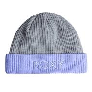 Bonnet Gris/Mauve Femme Roxy Freja Beanie