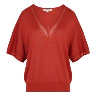 Morgan MCHRIS Women's Bright Red Sweater Photo of the Espace des Marques %store% store - view of %key%