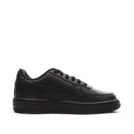 Baskets Blanches Noires Nike Force 1 vue 2