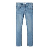 Jean Slim Bleu Fille Name it Theos vue 2