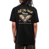 T-Shirt Noir Homme Vans Snooker vue 2