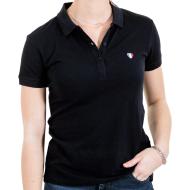 Polo Noir Femme Teddy Smith Piloco pas cher