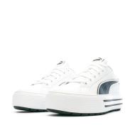 Baskets Blanc/Noir Plateforme Femme Puma Kaia 2.0 vue 6