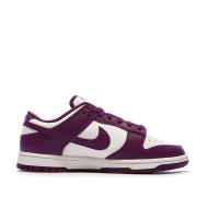 Dunk Low Baskets Blanches/Violettes Homme Nike vue 2