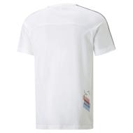 T-shirt Blanc Homme Puma Bmw Mms Mt7 vue 2