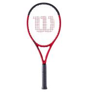 Raquette de Tennis Rouge/Noir Adulte Wilson Clash 100l V2.0 pas cher