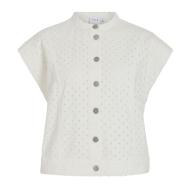 Veste Blanc Femme Vila Vipolly pas cher