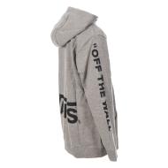 Sweat Gris Garçon Vans Logo Fleece Hoodie Heather vue 3