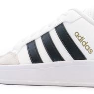 Baskets Blanche Homme Adidas Breaknet vue 7