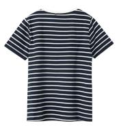 T-shirt à Rayures Blanc/Bleu Fille Name it Joe vue 2