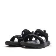Sandales Noires Homme Hey Dude Carson vue 3