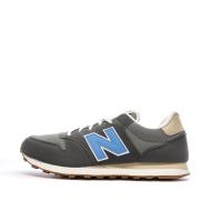 Baskets Grises/Bleu Homme New Balance 500 pas cher