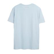 T-shirt Bleu Homme Teddy Smith Total vue 2