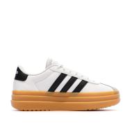 Baskets Blanc/Noir Femme Adidas Court Bold vue 2
