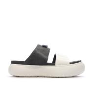 Claquettes Beige/Noire Femme Puma Suede vue 2