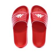 Claquettes Rouge Garçon Kappa Logo Sarty Kid vue 3