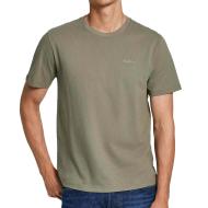 T-shirt Kaki Moyen Homme Pepe jeans Connor